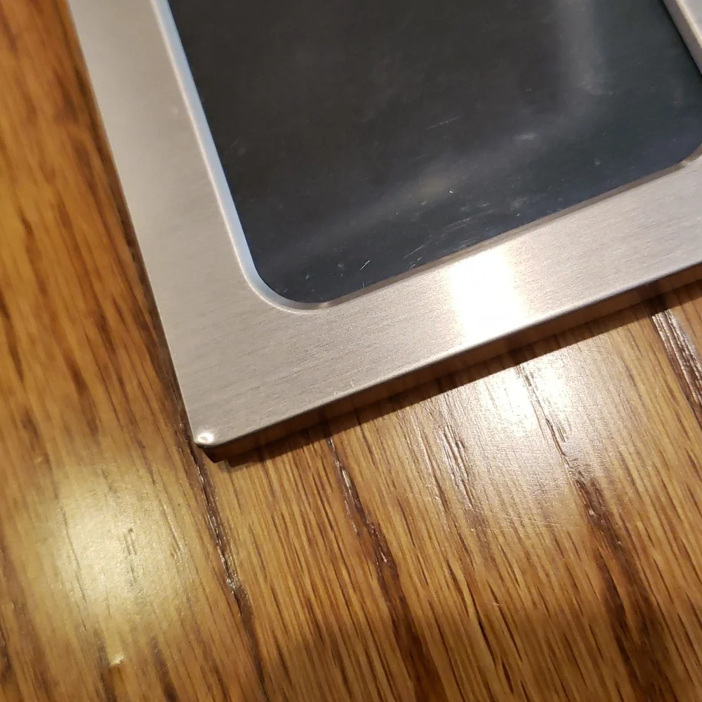 Silver Metal Magnetic Photo Frames (2)